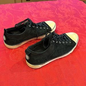 UGG Black and Cream Sneakers